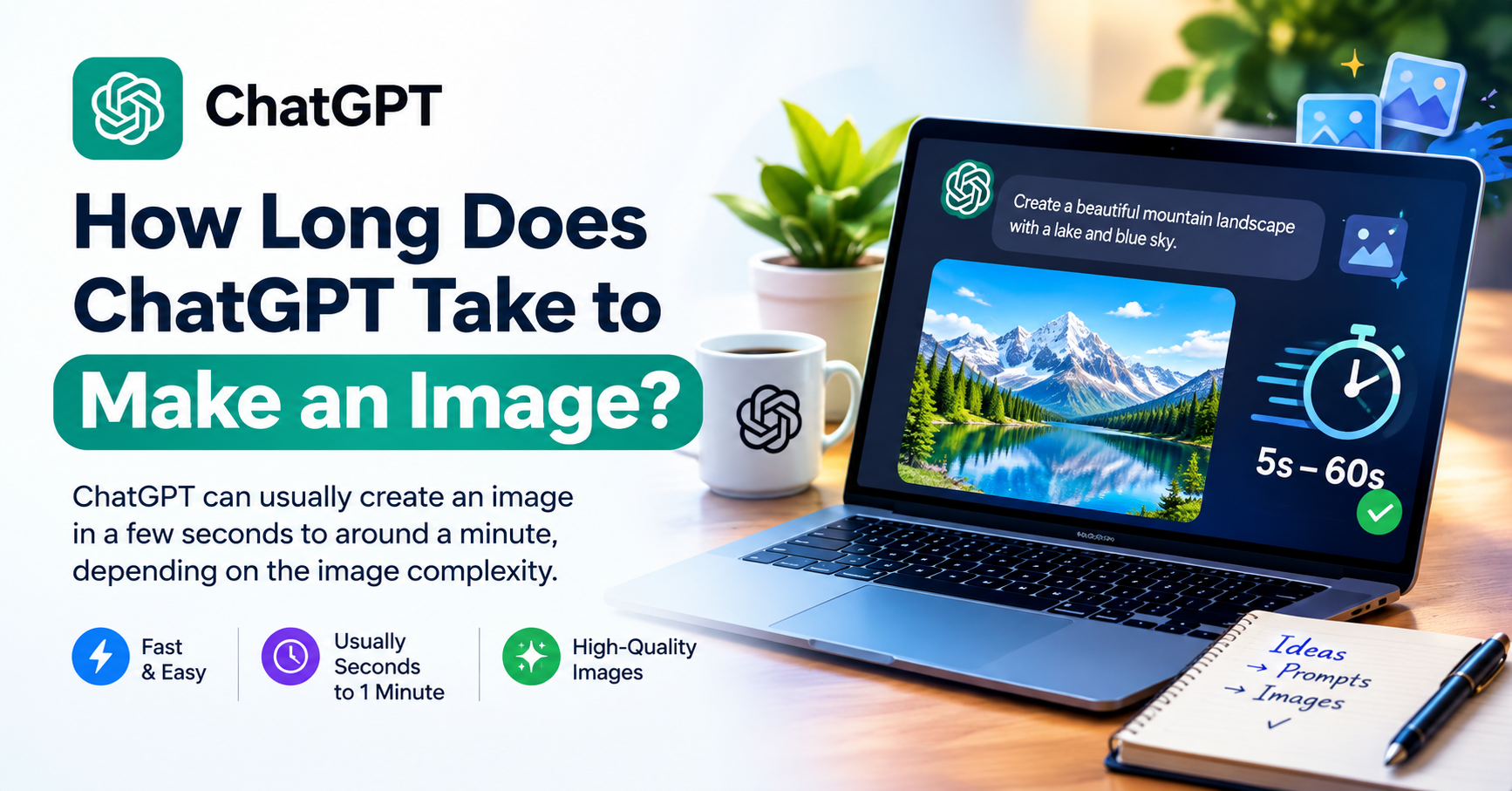 How Long Does ChatGPT Take to Make an Image